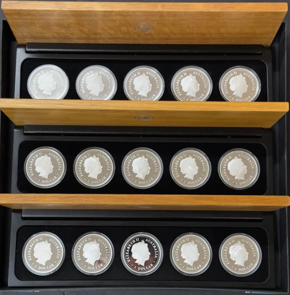 2009 - 2011 Silver Five Coin Sets Discover Australia product image