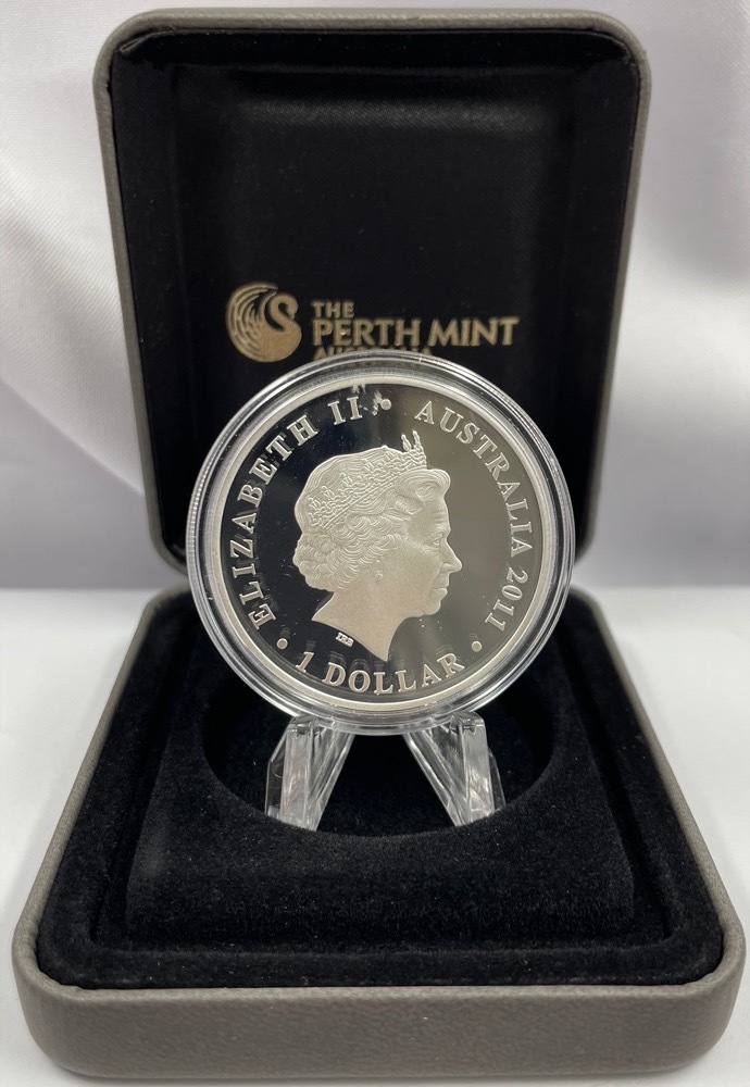 2011 Silver 1 Ounce Proof Coin Royal Wedding Kate and Will product image