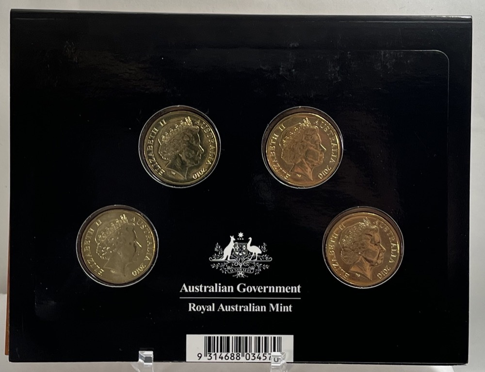2010 4 Coin Privy Mark Set 100 Years of Coinage product image