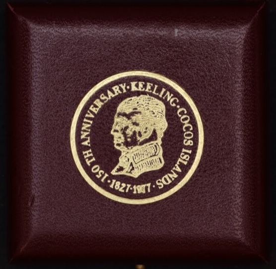 Keeling-Cocos Islands 1977 Gold Proof 150 Rupees in Presentation Case product image