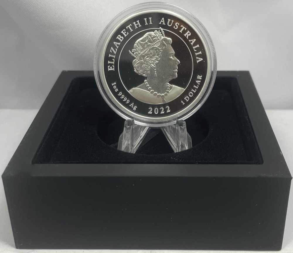 2022 Silver 1 Ounce Coloured Proof Coin Quokka product image