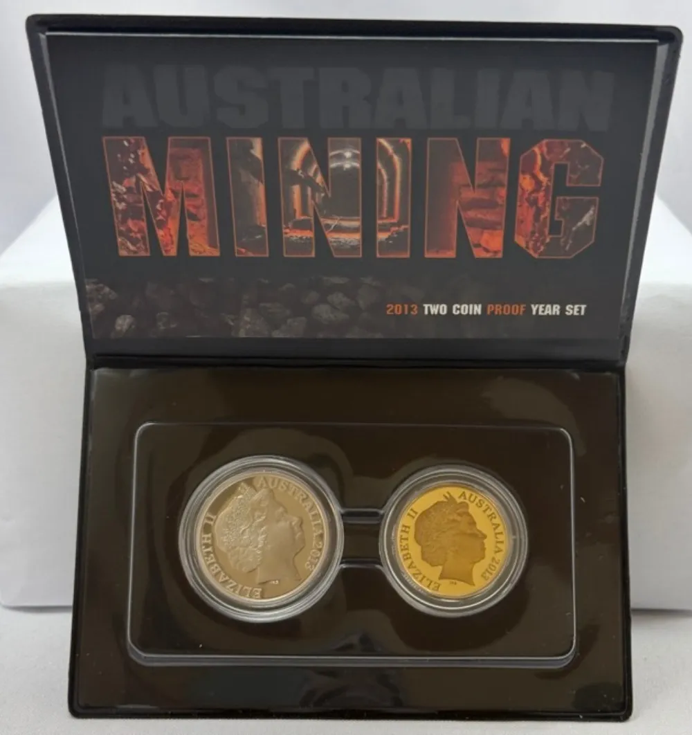 2013 Two Coin Proof Set Mining product image