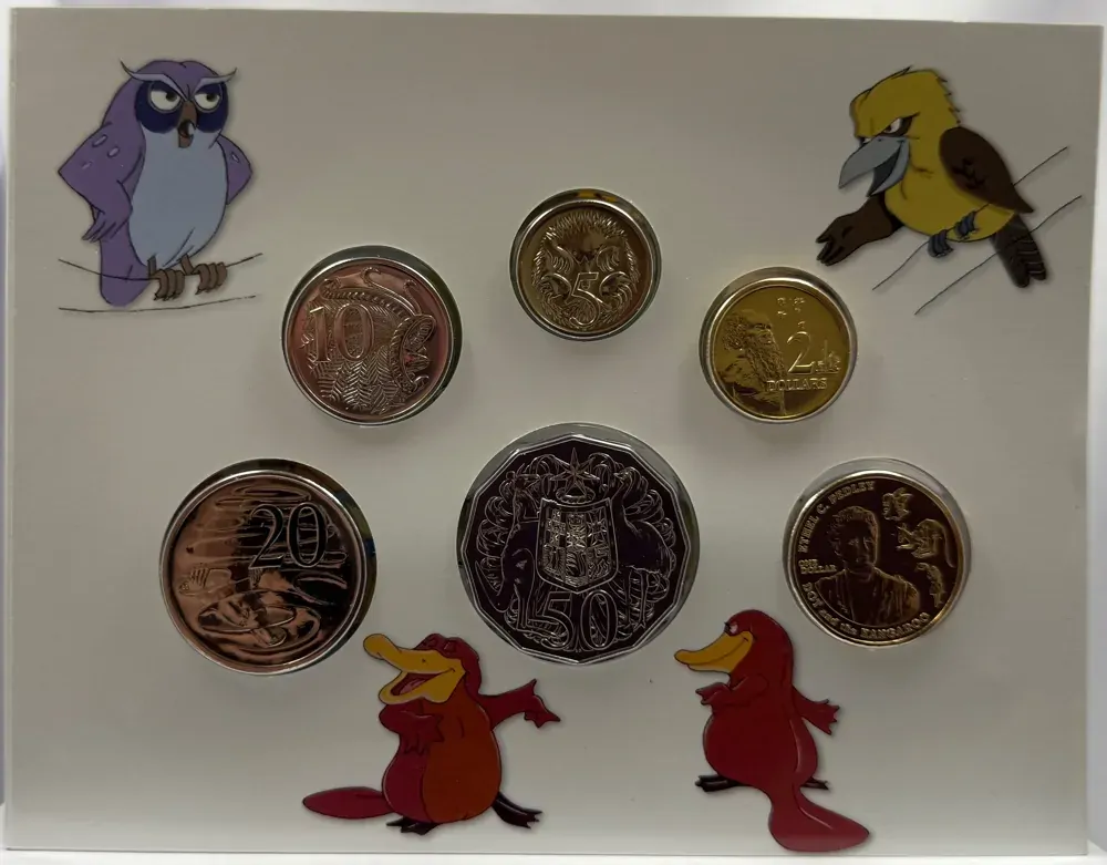 Australia 2013 Baby Uncirculated Mint Coin Set Dot and the Kangaroo product image