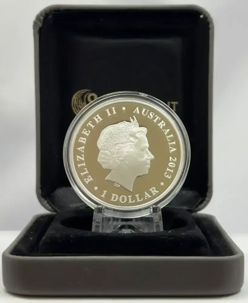 2013 Silver One Ounce Proof Coin QEII 60th Anniversary Coronation product image