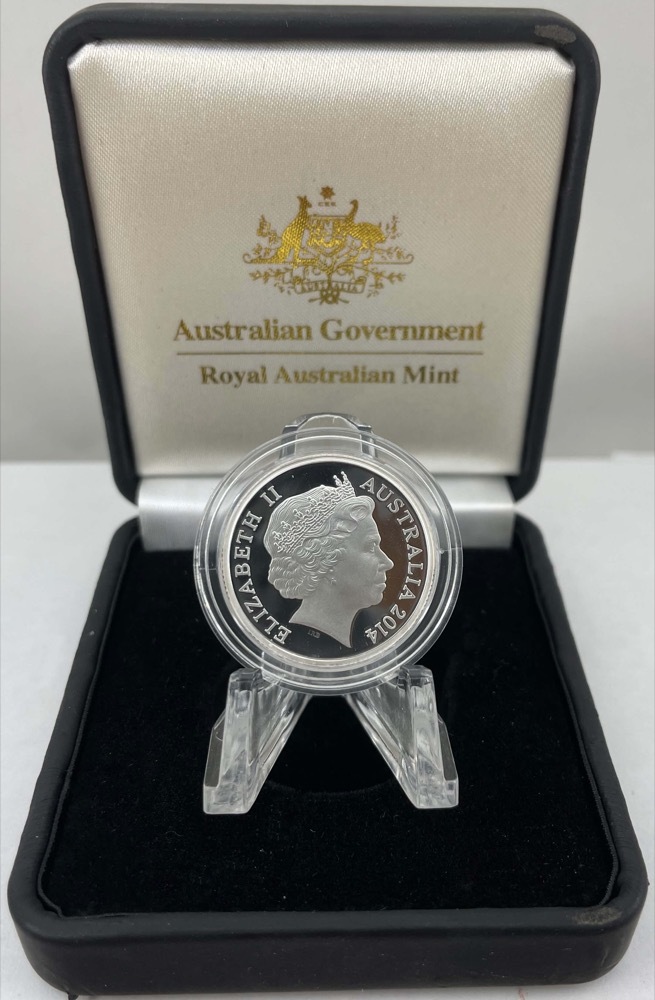 One Dollar Silver Proof Coin 2014 Voyage to Terra Australis product image