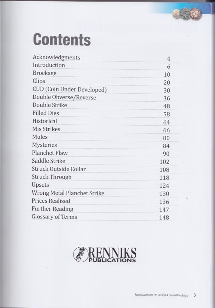 Rennik's Australian Pre-Decimal & Decimal Coin Errors Book product image