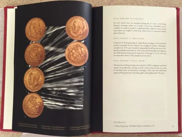 Gold Sovereign Book Perth Mint 2005 Australia's Sovereigns by Andrew Crellin product image