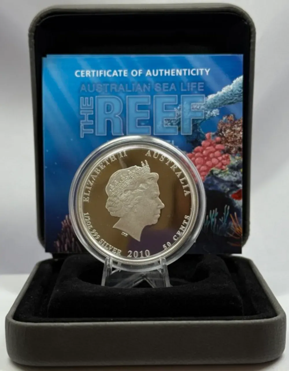 2010 Silver Half Ounce Proof Reef - Moray Eel product image