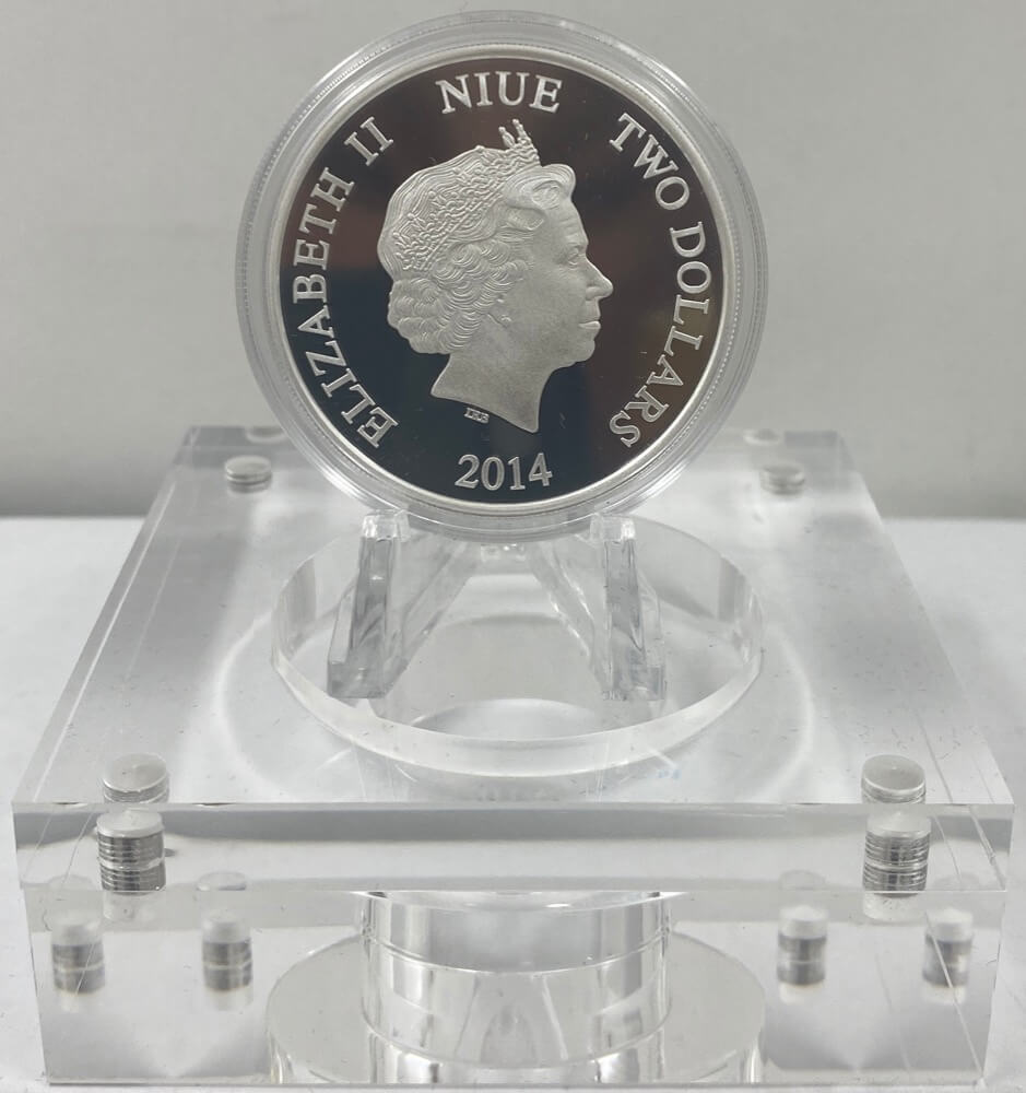 Niue 2014 Silver 1oz Proof Coin Goofy product image