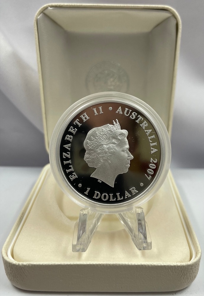 2007 Silver 1oz Proof Diamond Wedding Anniversary product image