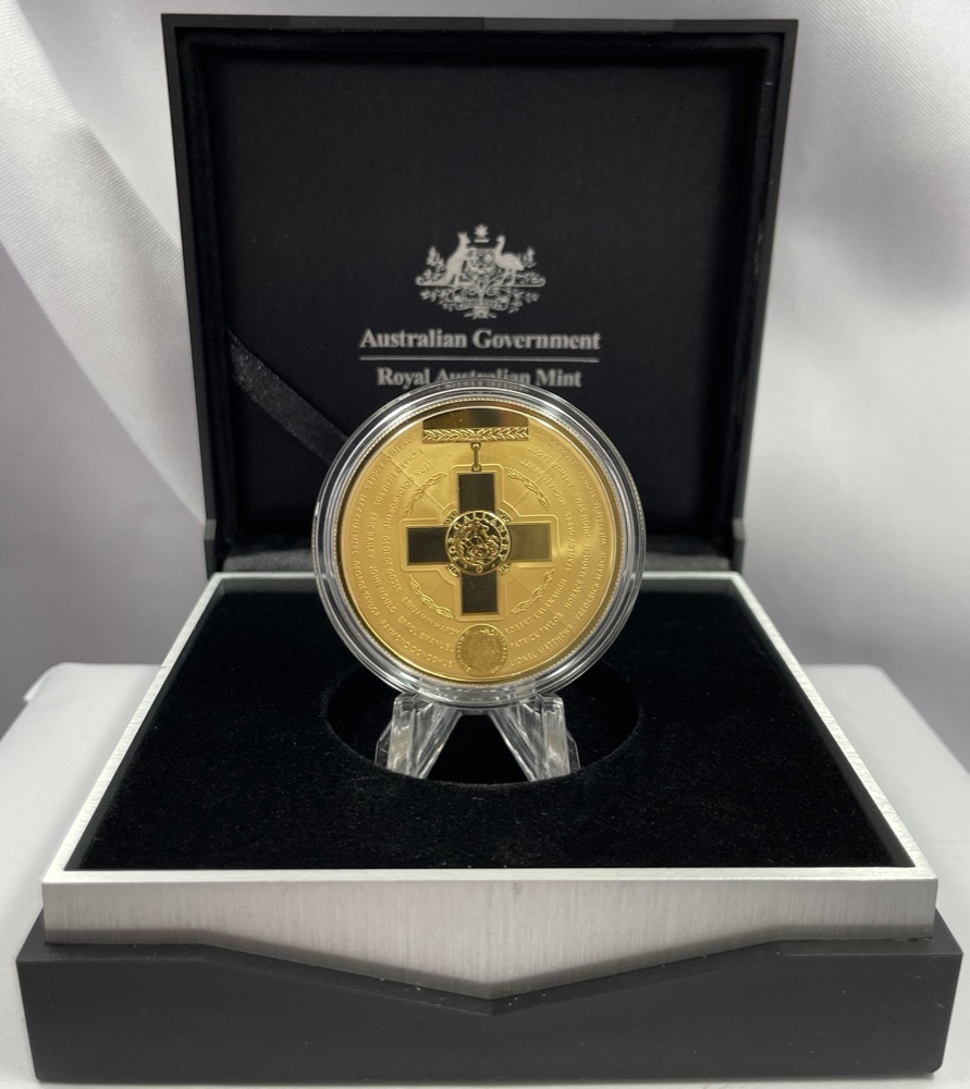 2015 Five Dollar Gold Plated Silver Specimen Bravery product image