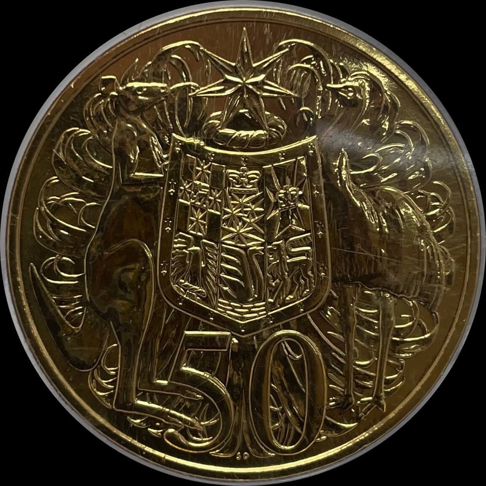 2016 Gold Plated 50 Cent in Presentation Card product image