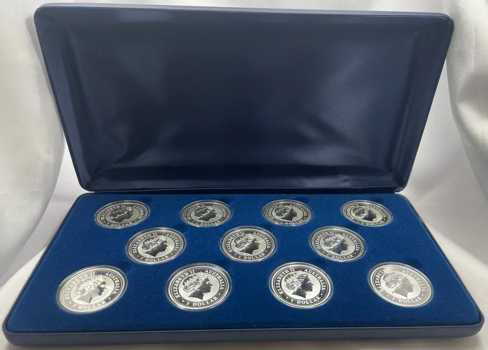 Australia 1999 Silver 11 Coin Privy Mark Set European Currencies product image