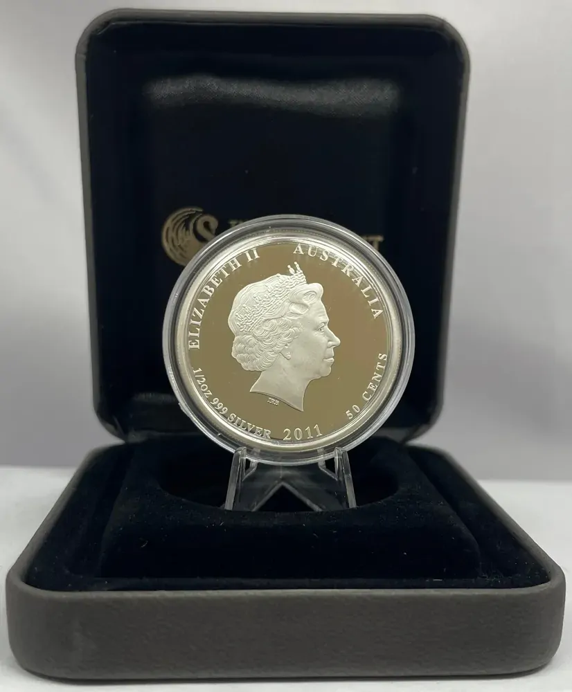 2011 Silver 1/2 Ounce Proof Reef - Starfish product image