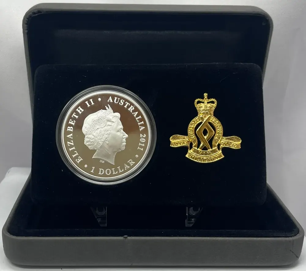 2011 Silver 1 Ounce Proof Centenary of RMC Duntroon product image