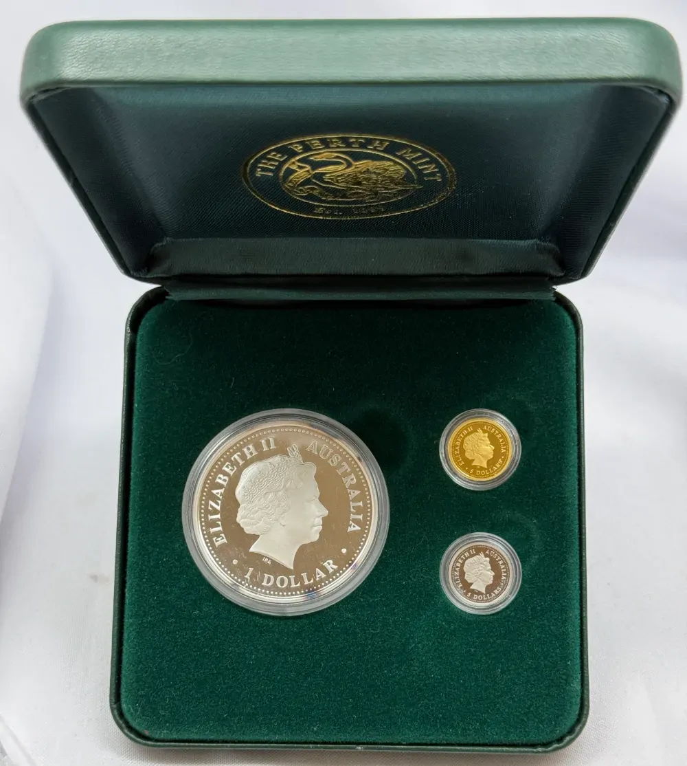 2005 Gold Platinum Silver Proof Coin Set Mini Outback Collection product image