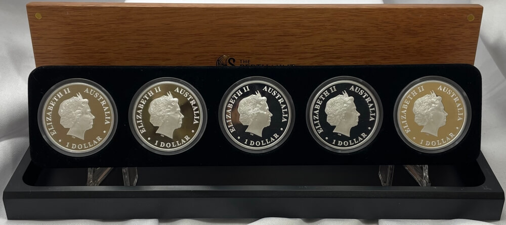 2009 Silver Five Coin Set Discover Australia - Dreaming product image