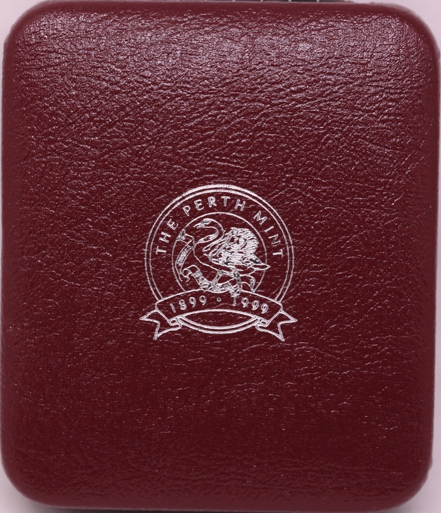 1999 Silver 1 Ounce Perth Mint Coloured Centenary Medal   product image