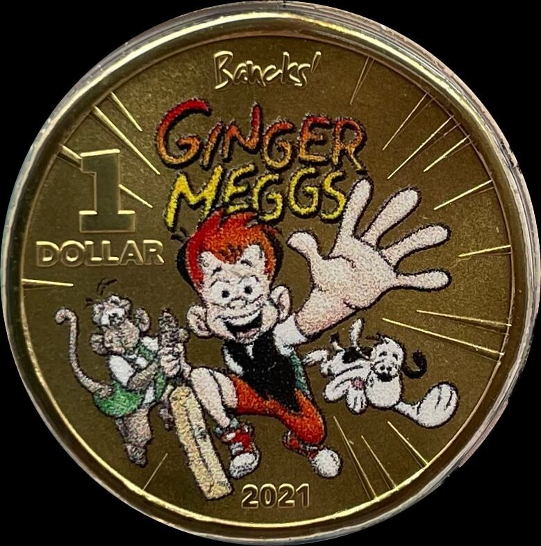 2021 $1 PNC - 100 Years of Ginger Meggs product image