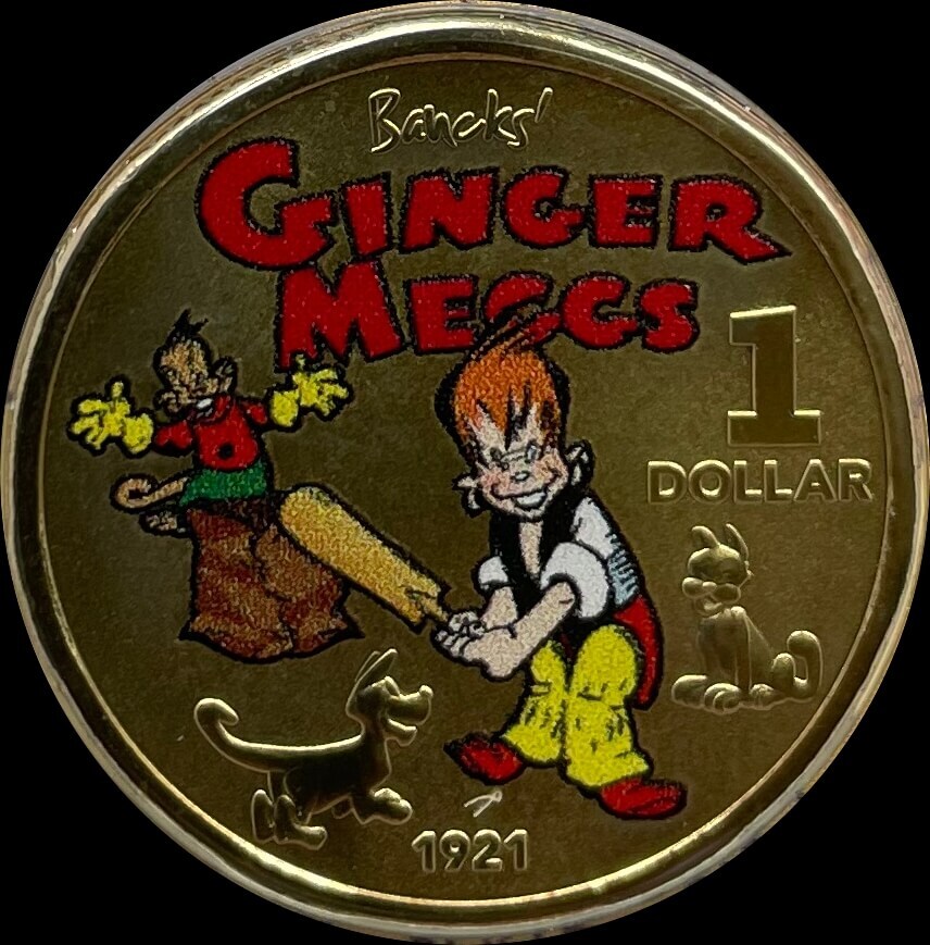 2021 1 Dollar PNC Ginger Meggs Centenary product image