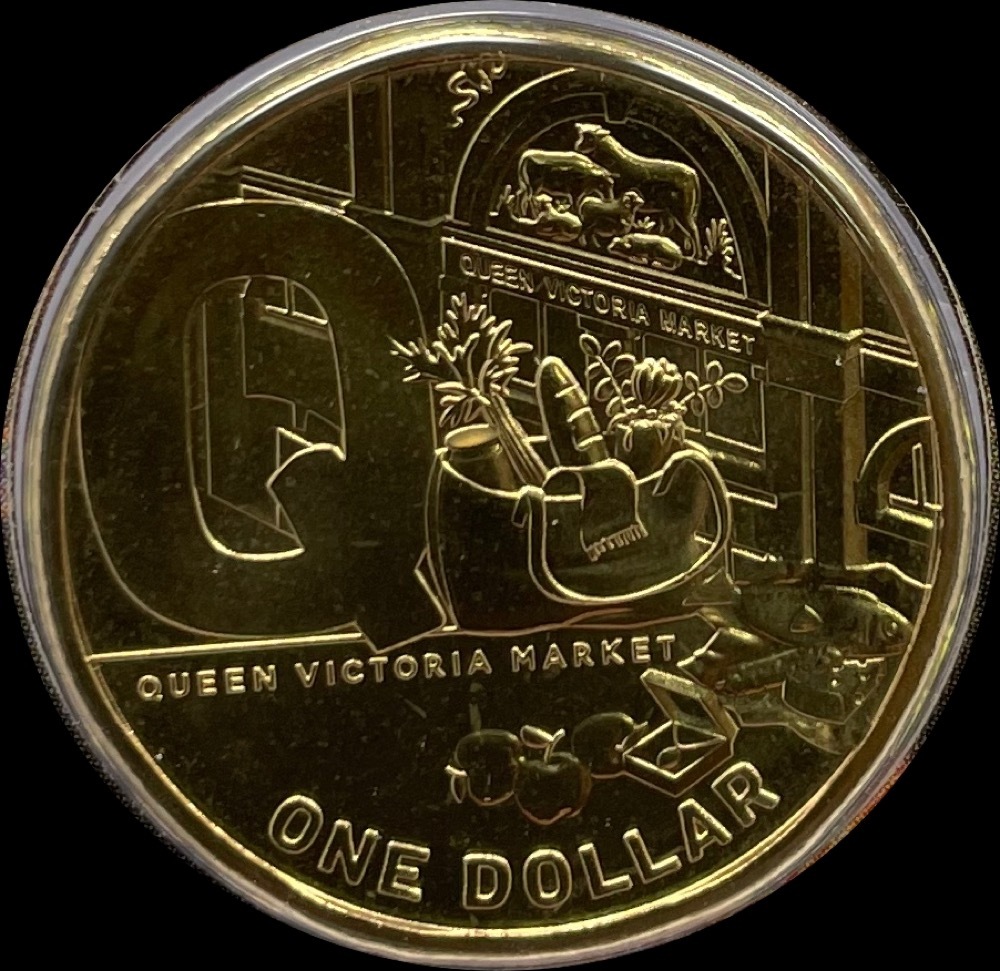 2021 1 Dollar PNC National Heritage Queen Victoria Market product image