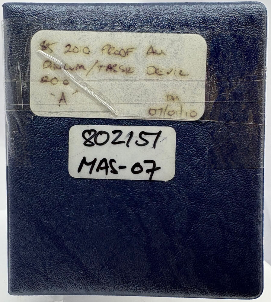 2010 Gold 5 Dollar Proof Coin Tinga Tasmanian Devil ex RAM Master Collection product image