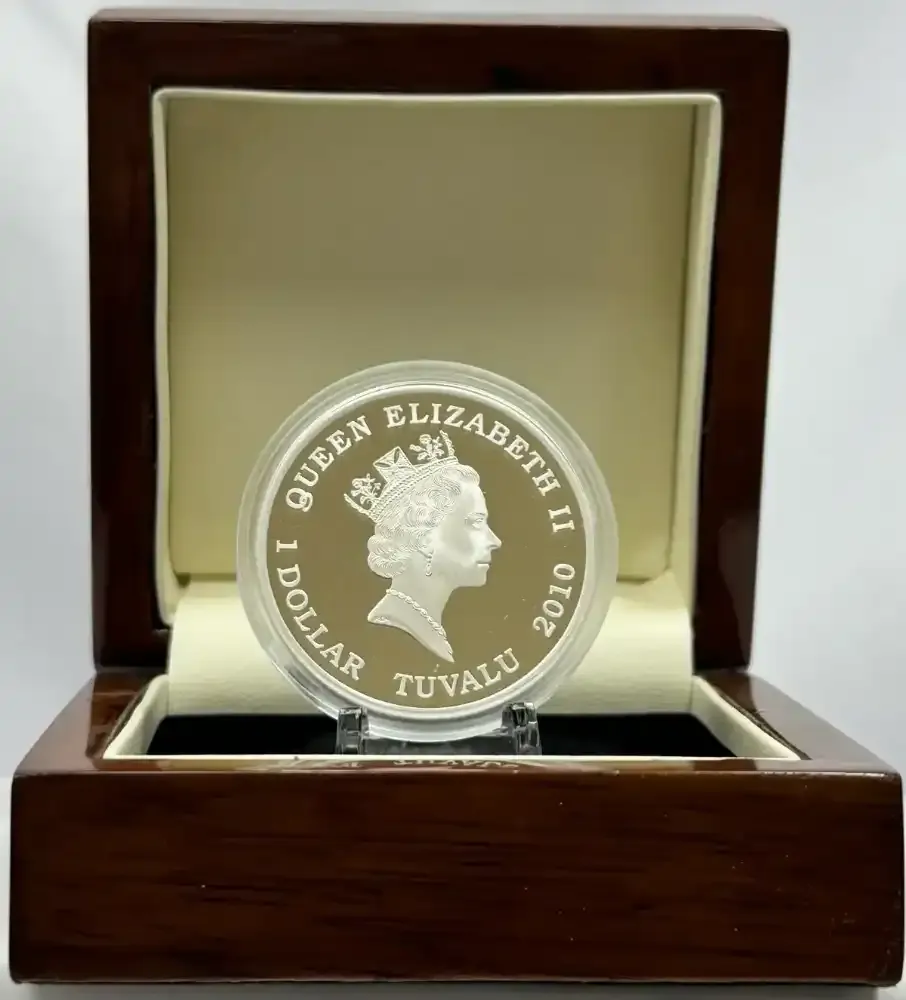 Tuvalu 2010 Silver 1oz Proof Coin - The Man from Snowy River product image