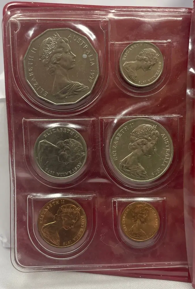 Australia 1979 Double Bar Uncirculated Coin Set product image