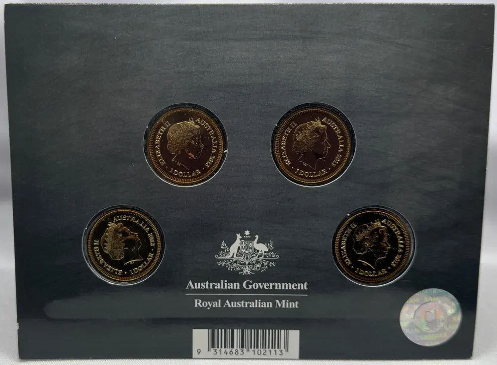 2013 4 Coin Privy Mark Set Bicentenary of the Holey Dollar product image