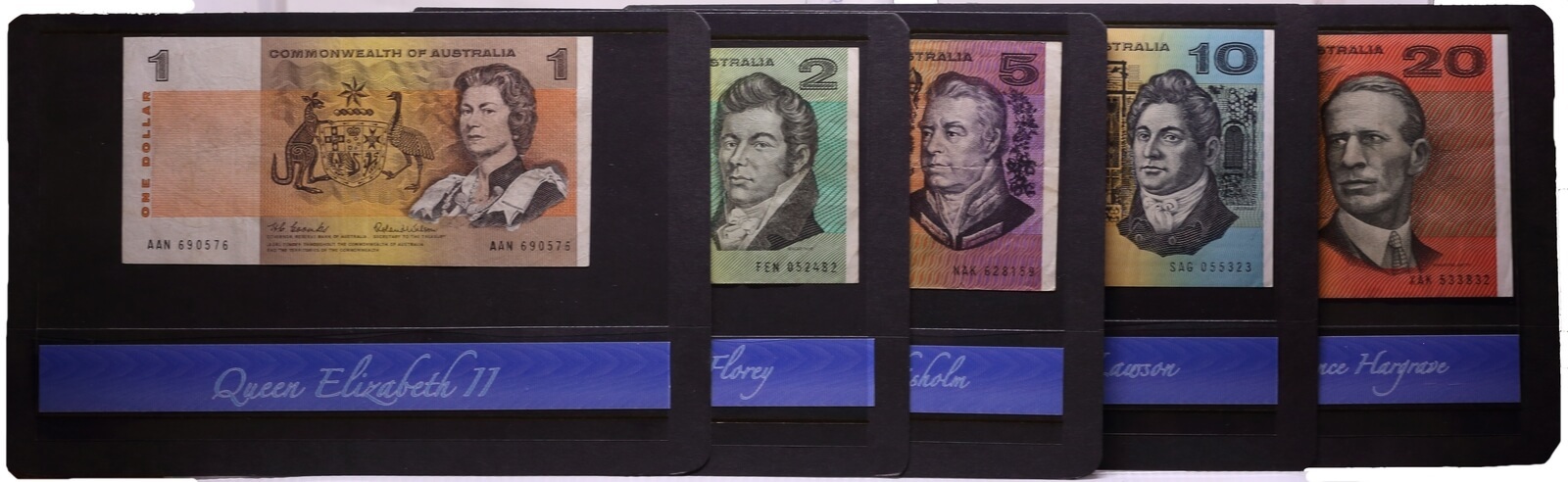 2006 Silver One Ounce 5 Coin Proof Set Figures Of Note in Presentation Case With Original Notes product image