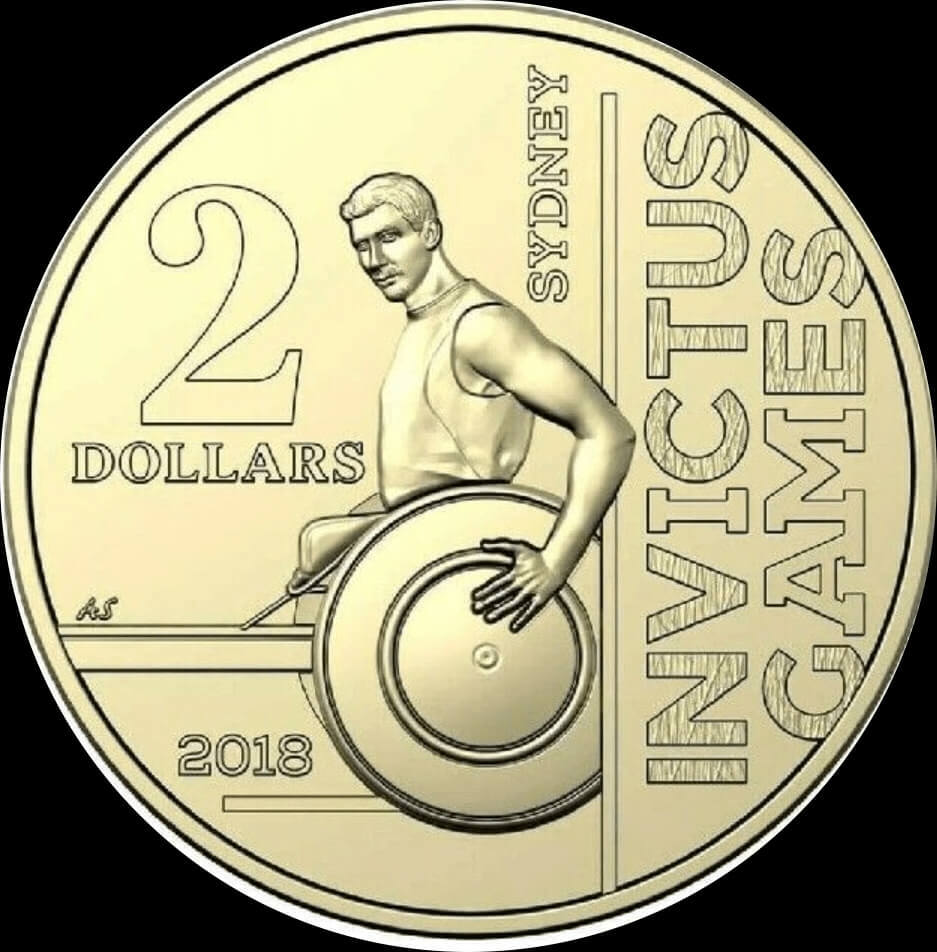 2018 $2 Security Bag of 25 Coins Invictus Games product image