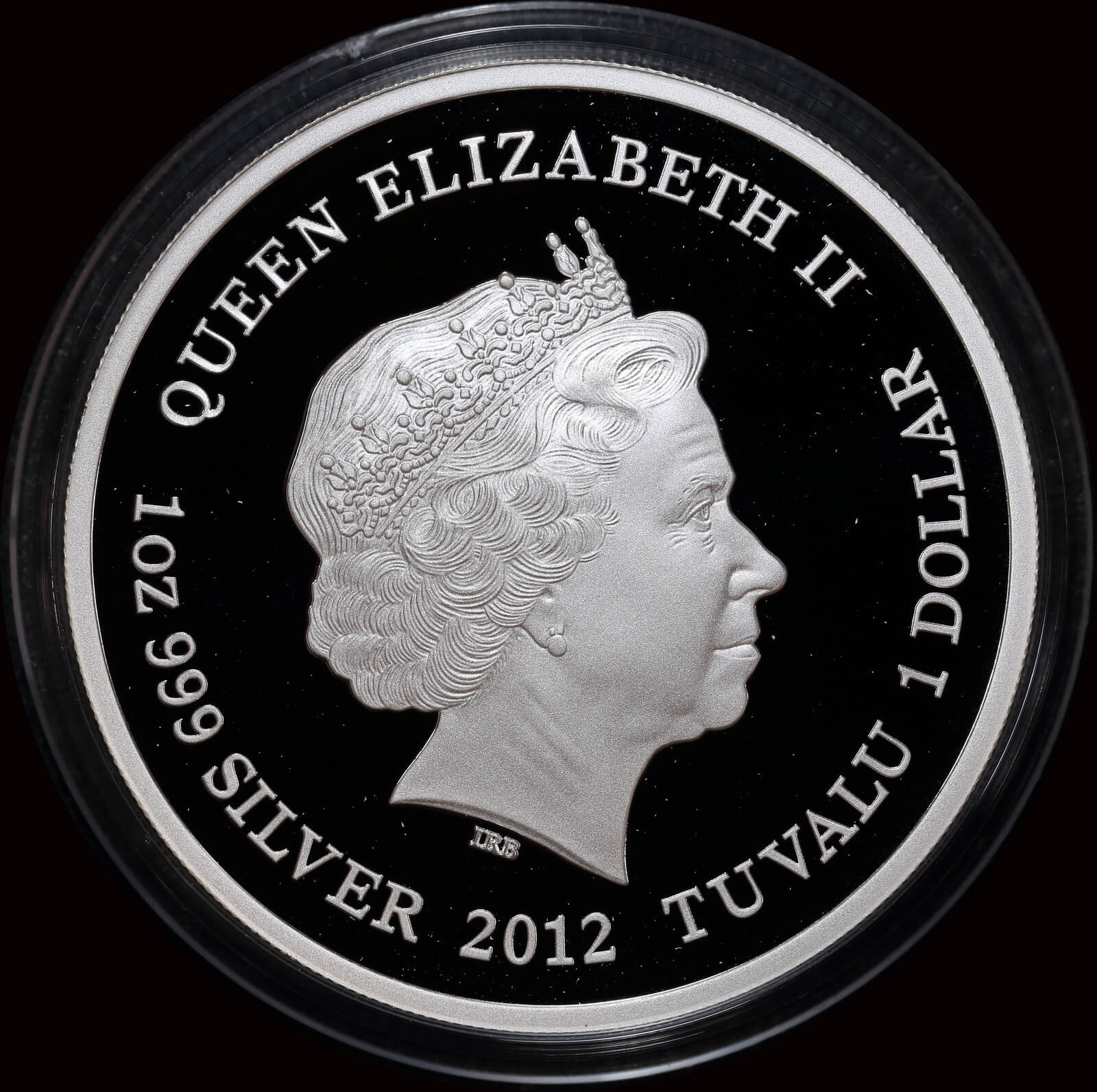 Tuvalu 2012 Silver 1 Dollar Marilyn Monroe Commemorative product image