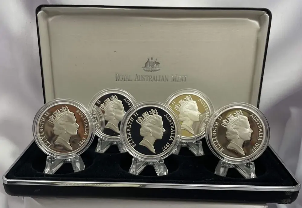 1997 Masterpieces in Silver The Opening Of The Continent Damaged Box product image