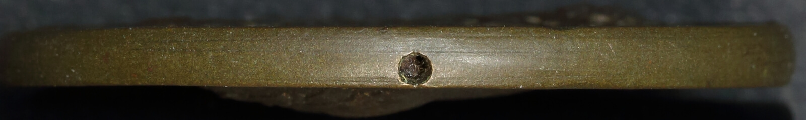 Great Britain Resolution & Adventure Medal Platina 1772 George III Sir Joseph Banks EF product image