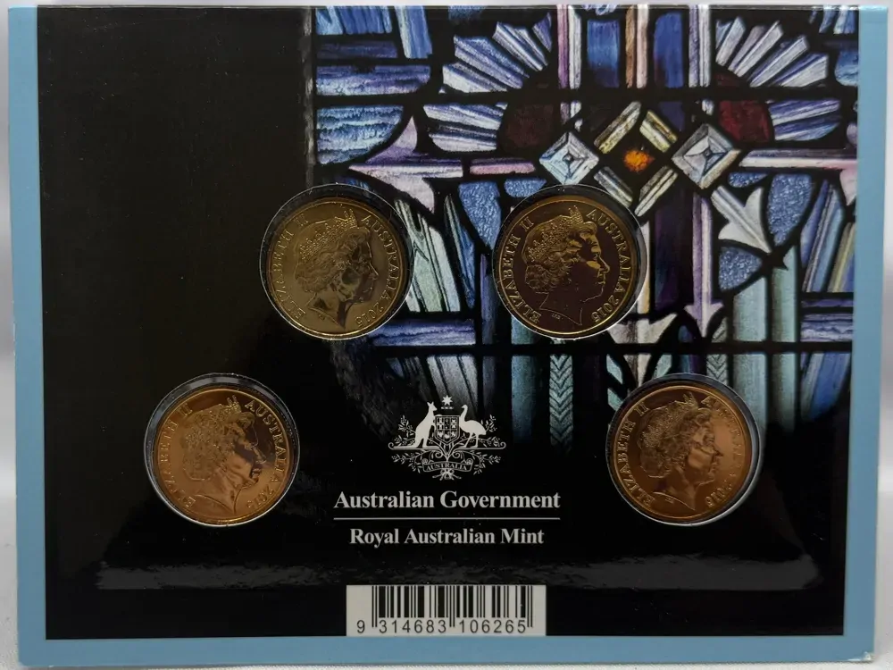 2015 4 Coin Privy Mark Set ANZAC Centenary product image