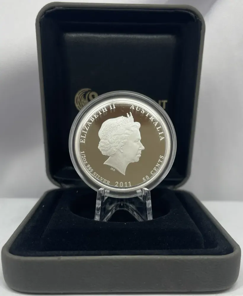 2011 Silver 1/2 Ounce Proof Coin Bush Babies - Dingo product image