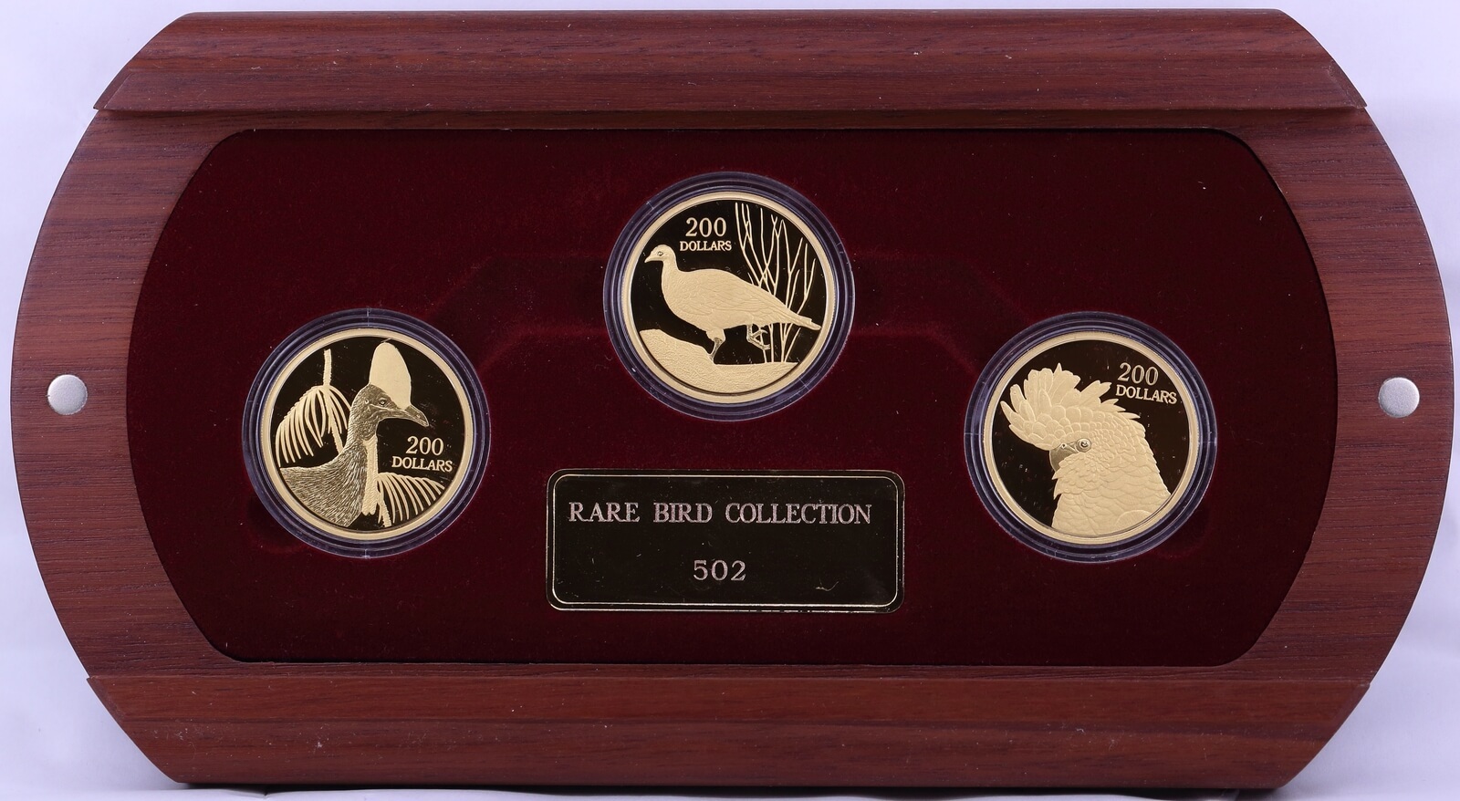 2004 2006 200 Dollar Gold Proof Coin Set Rare Birds product image