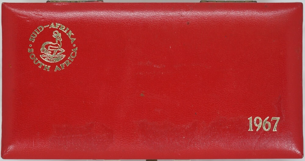 South Africa 1967 Long Proof Coin Set KM# PS69 FDC product image