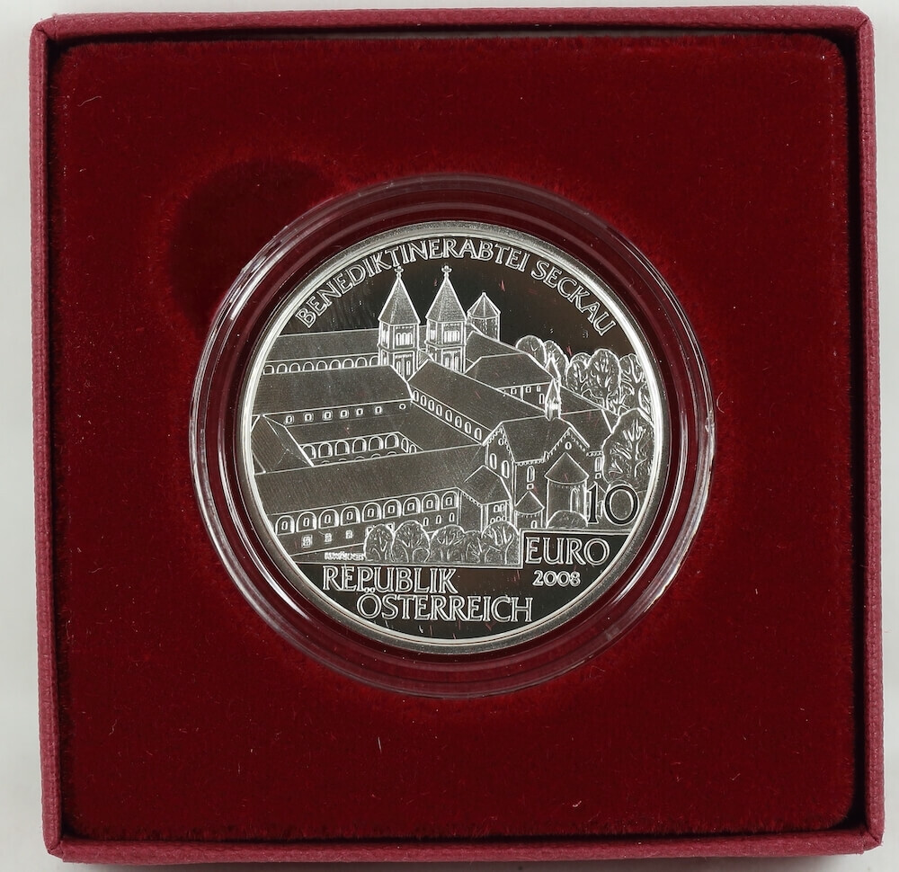 Austria 2006 2008 Silver 10 Euro Set of 6 Proof Coins Abbeys and Monasteries Series    product image