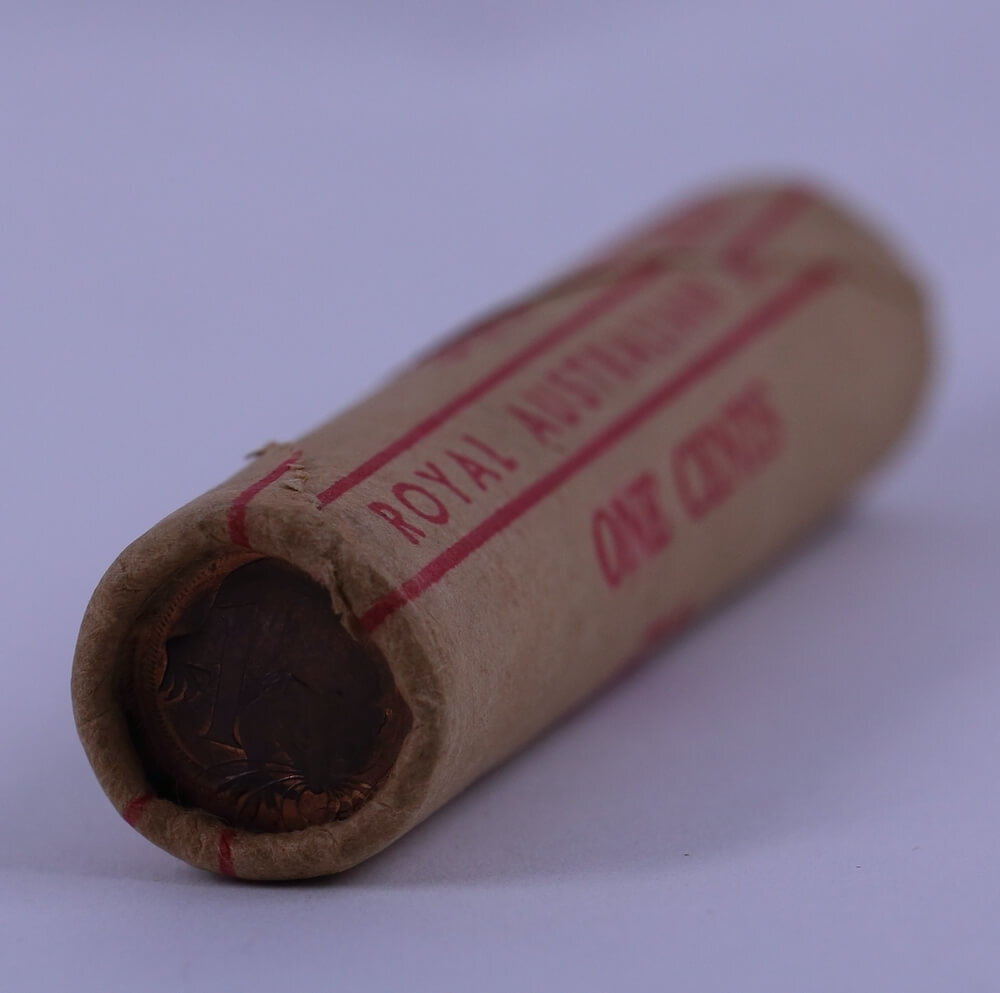 1973 One Cent RAM Mint Roll Heads Tails product image