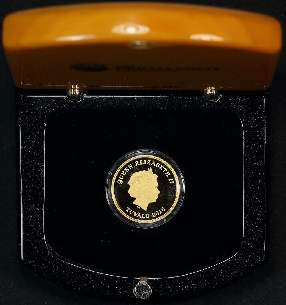 2016 Gold Lunar Fifth Ounce Proof Coin Monkey Prosperity product image