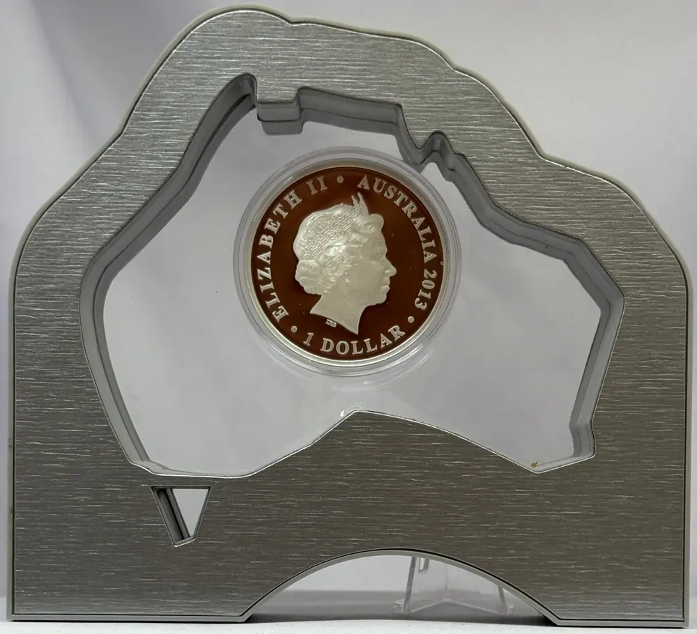 2013 Silver 1 oz Proof The Land Down Under - Sydney Opera House product image