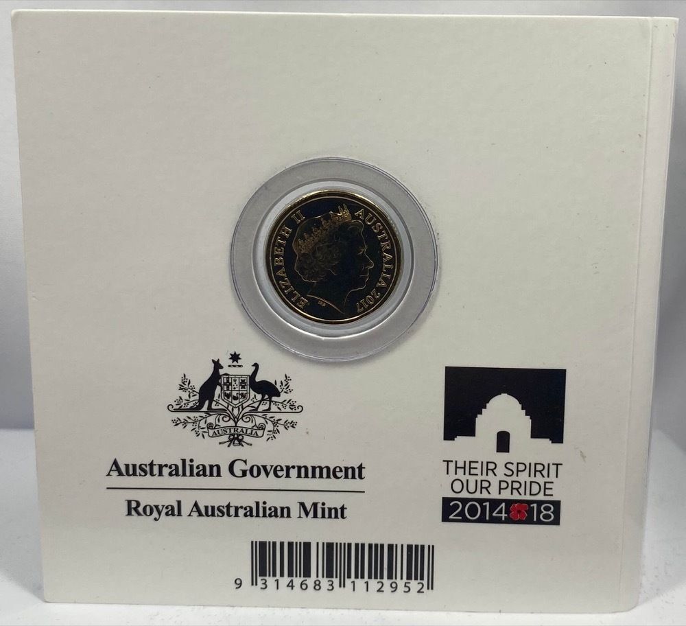 2017 2 Dollar C Mintmark Folder Remembrance Day product image