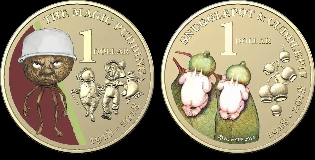 2018 1 Dollar Uncirculated 2 Coin Set Treasured Australian Stories product image