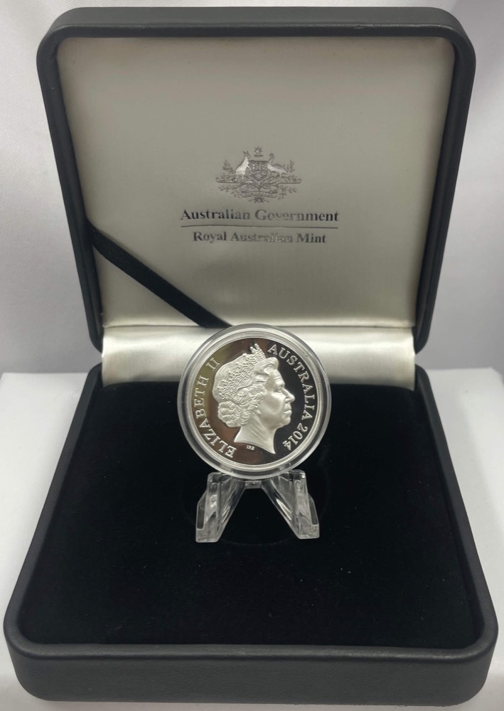 2014 Silver One Dollar Proof Coin - High Relief product image