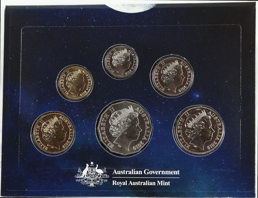 Australia 2019 Uncirculated Mint Coin Set Moon Landing product image