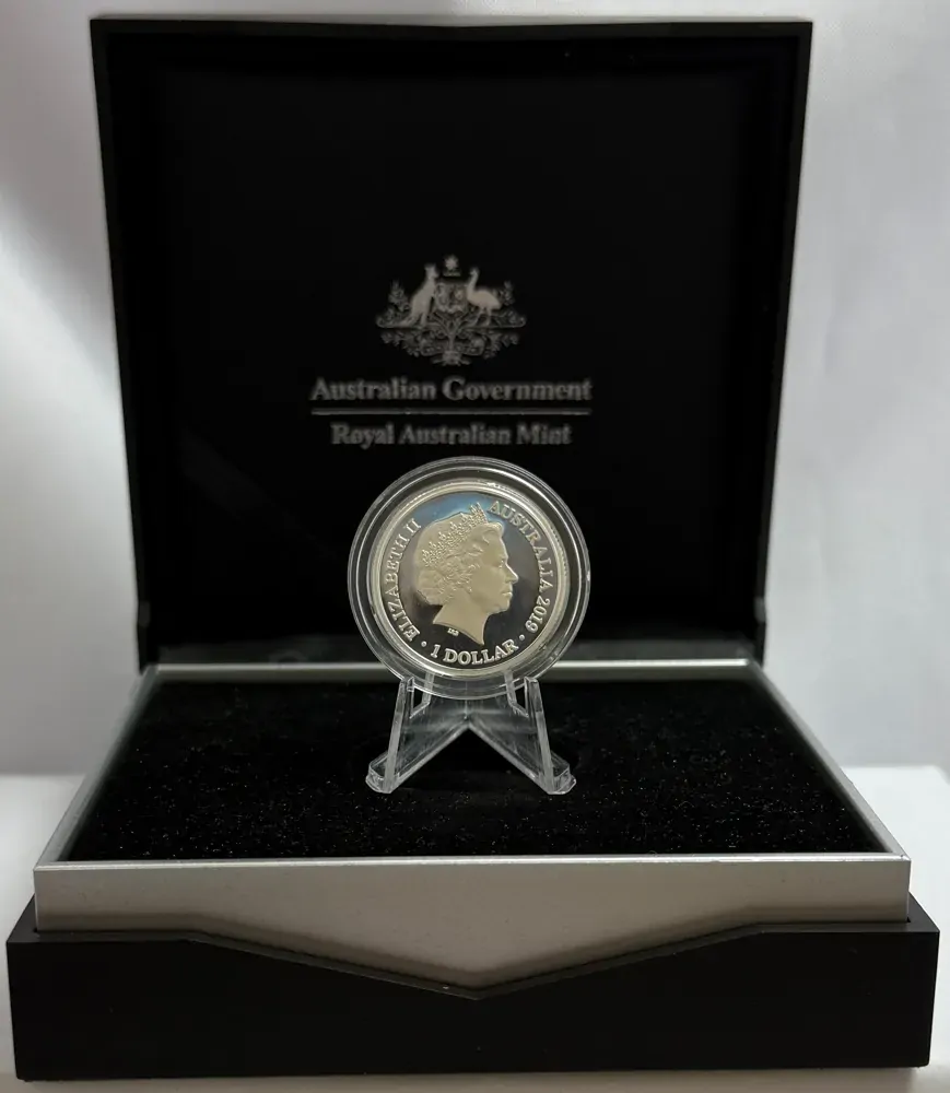 2019 Silver 1 Dollar Proof Coin Bushrangers Bold Bad and Ugly product image