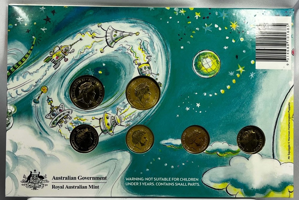 2019 Coin Collection Mr Squiggle and Friends product image