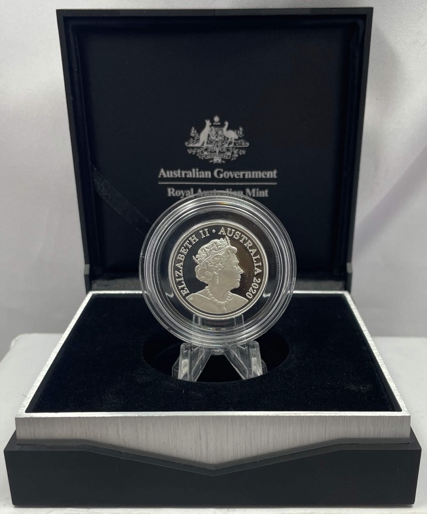 2020 One Dollar Silver Proof Coin Qantas 100 Years product image