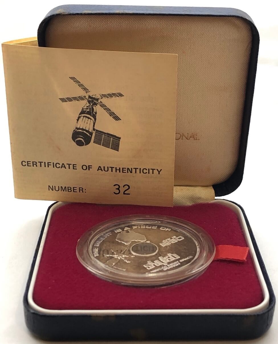1980 Silver Medallion Skylab Kara International C#1980/23 FDC product image